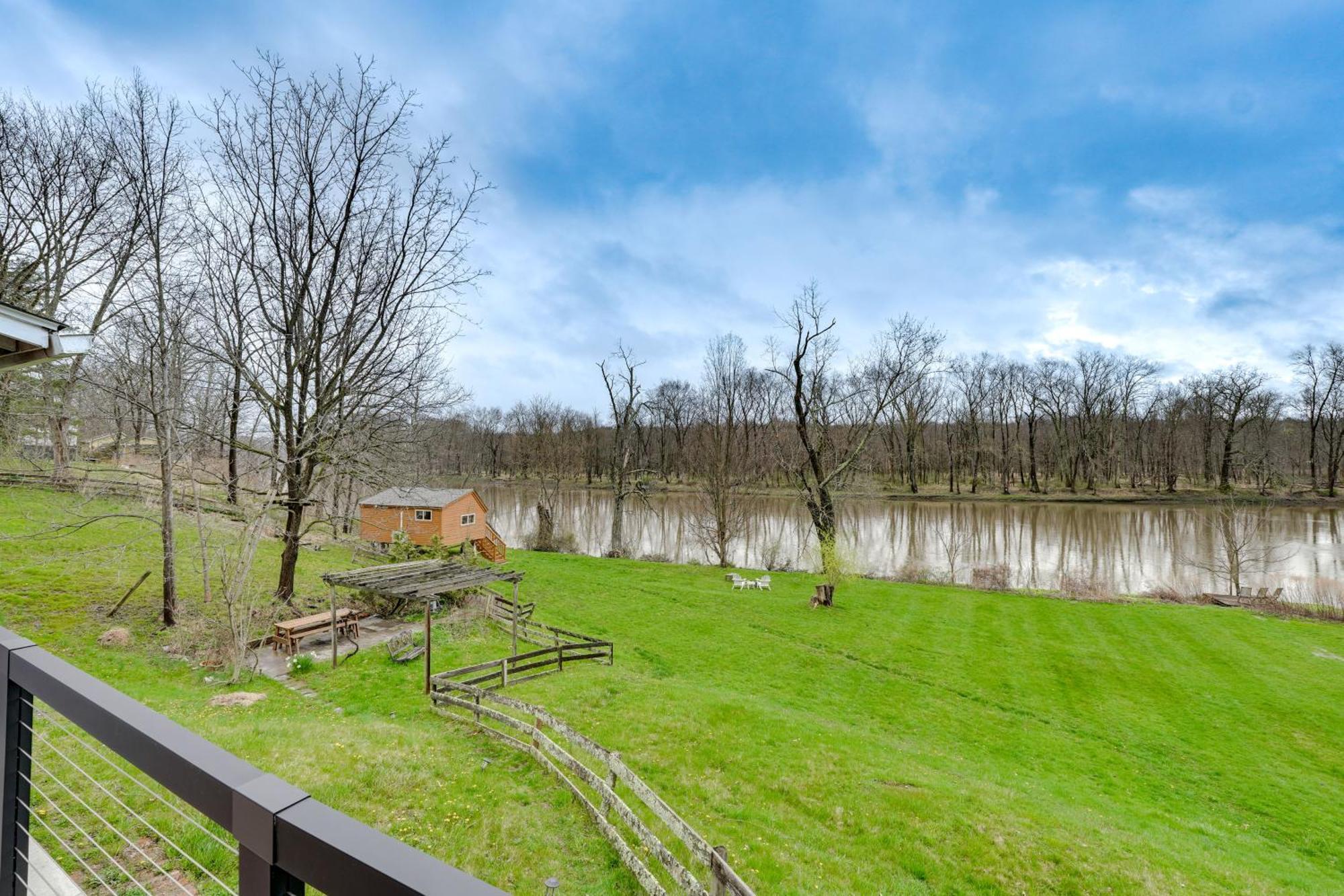 Cozy Upstate Studio With Walkill River Views! New Paltz Esterno foto
